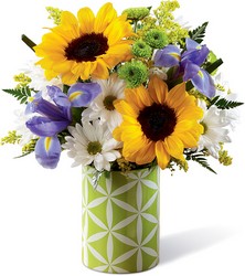 The Sunflower Sweetness Bouquet from Clifford's where roses are our specialty